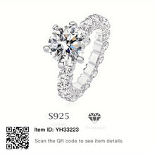 Load image into Gallery viewer, The "Kym"- Moissanite/ S925
