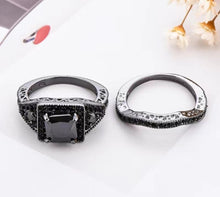 Load image into Gallery viewer, Gothic Beauty- Black Zicons/Gunmetal