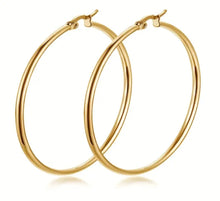 Load image into Gallery viewer, HOOPalicious- Stainless Steel Hoops
