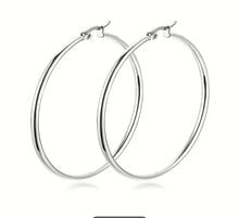 Load image into Gallery viewer, HOOPalicious- Stainless Steel Hoops
