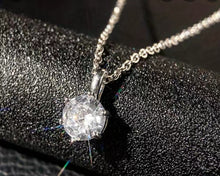 Cargar imagen en el visor de la galería, Starlight-Round Zircon Pendant
