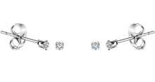 Load image into Gallery viewer, Baby Cakes- 2mm Stainless Steel  Zircon Studs Gold/Silver
