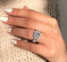 Load image into Gallery viewer, The Alexandria- Zircon/Silver Plated
