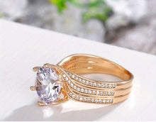 Load image into Gallery viewer, THE JENNIFER- Zircon, Gold Plated
