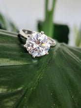 Load image into Gallery viewer, Always And Forever- 5 Carat Moissanite Solitaire
