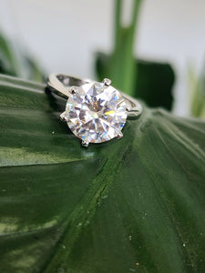 Always And Forever- 5 Carat Moissanite Solitaire