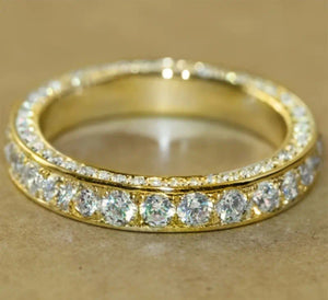 COMPLETE - Unisex Synthetic Round Diamond Band