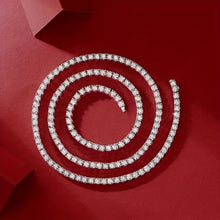 Load image into Gallery viewer, Tennis Anyone? - Moissanite Tennis Necklace
