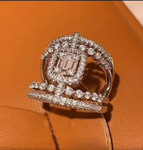 Load image into Gallery viewer, EMPRESS Rules- Zirconia/Silver Plated
