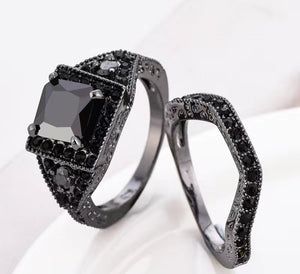 Gothic Beauty- Black Zicons/Gunmetal