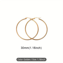 Load image into Gallery viewer, HOOPalicious- Stainless Steel Hoops
