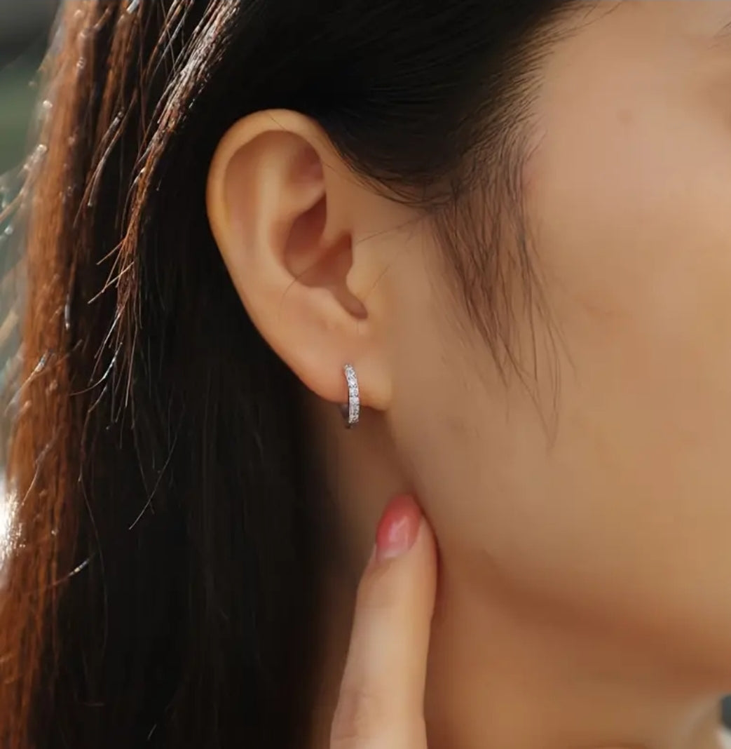 Hug Me Twice- Moissanite/S925