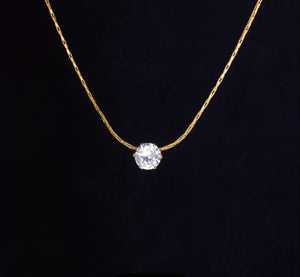 Just Because!- Stainless Steel/Zircon