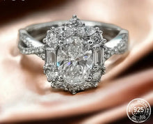 Load image into Gallery viewer, Ovaline- Moissanite S925
