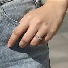 Load image into Gallery viewer, Happy To Be Here- Tri Color Zircon Bands
