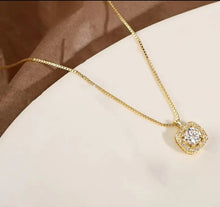 Load image into Gallery viewer, Starry Days-Zircon/Platinum Plated Gold
