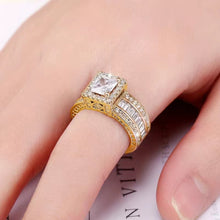 Cargar imagen en el visor de la galería, THE NEVAEH- Zircon, Silver Plated Promise Ring
