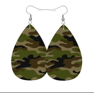 WARFaire- Camouflage Earrings