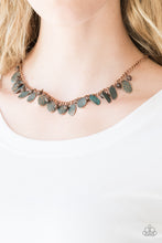 Load image into Gallery viewer, Vintage Gardens- Copper Necklace And Earrings
