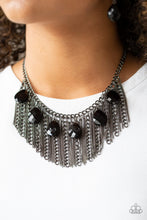 Cargar imagen en el visor de la galería, Vixen Conviction- Gunmetal Necklace And Earrings

