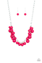 Cargar imagen en el visor de la galería, Walk This BROADWAY- Pink Necklace And Earrings
