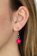 Cargar imagen en el visor de la galería, Walk This BROADWAY- Pink Necklace And Earrings
