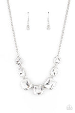 Load image into Gallery viewer, Unfiltered Confidence- Silver/ Bling Necklace And Earrings
