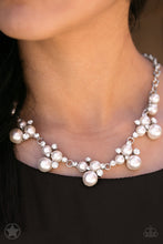 Cargar imagen en el visor de la galería, Toast to Perfection- Pearl(Bling) Necklace And Earrings
