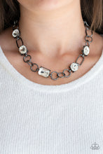 Load image into Gallery viewer, Urban District - Black Necklace And Earrings
