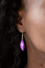 Cargar imagen en el visor de la galería, Venturous Vibes- Purple Necklace And Earrings
