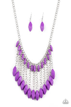 Cargar imagen en el visor de la galería, Venturous Vibes- Purple Necklace And Earrings
