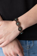 Cargar imagen en el visor de la galería, West Wishes- Copper and Turquoise
