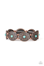 Cargar imagen en el visor de la galería, West Wishes- Copper and Turquoise
