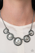 Cargar imagen en el visor de la galería, PIXEL Perfect- Black (Bling) Necklace And Earrings
