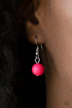 Cargar imagen en el visor de la galería, Summer Showdown- Pink Necklace And Earrings
