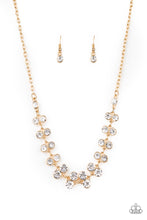 Cargar imagen en el visor de la galería, Super Starstruck- Gold/Bling Necklace And Earring
