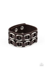 Cargar imagen en el visor de la galería, Throttle It Out- Brown Urban Bracelet
