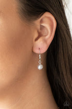 Load image into Gallery viewer, Timeless Tassels- Silver Necklace And Earrings
