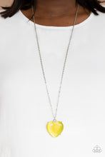Cargar imagen en el visor de la galería, Warmhearted Glow- Yellow Necklace And Earrings
