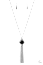Cargar imagen en el visor de la galería, What GLOWS Up- Gunmetal/Silver Necklace And Earrings
